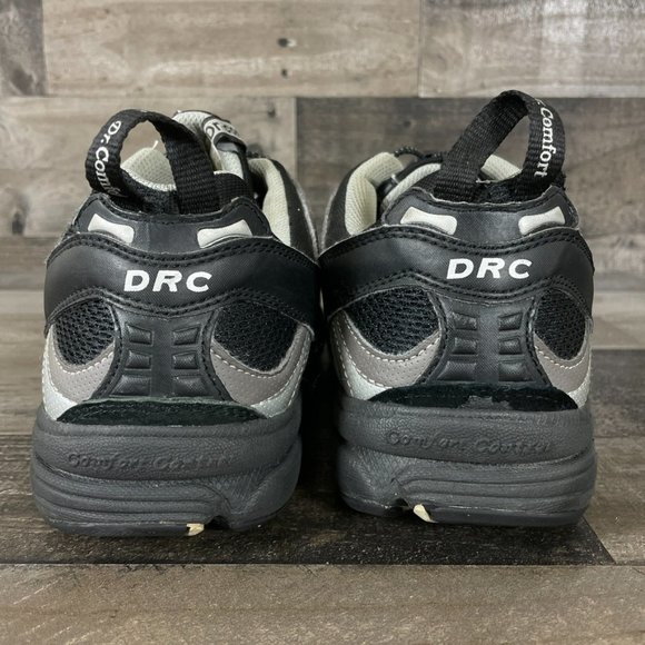 Dr. Comfort Performance Mens 11 W Black & Gray Athletic Shoes 7610 - Picture 6 of 12